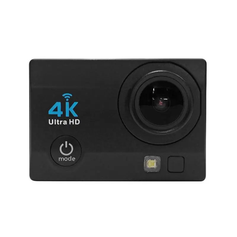 Черный 2,0 дюймов WiFi 1080P 4K Ultra HD экшн-камера 30m Водонепроницаемая Спортивная камера с объективом 140 градусов DVR DV видеокамера Водонепроницаемый Контроллер - Цвет: Черный