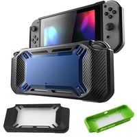 for nintend switch ns nx console shockproof tpu heavy slim rubberized hard back case shell protector for nintendo switch guard