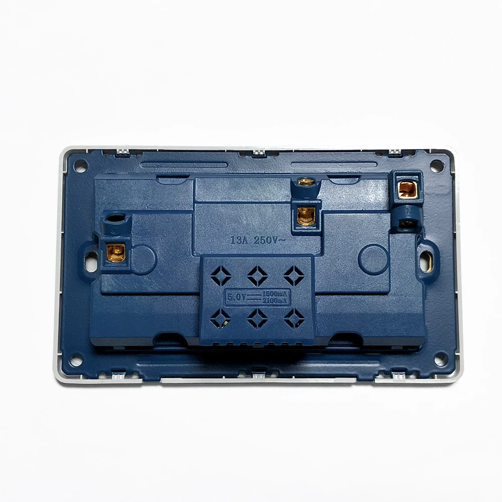 2 шт. многофункциональная розетка с 5 отверстиями 13 а|Электрические розетки| |