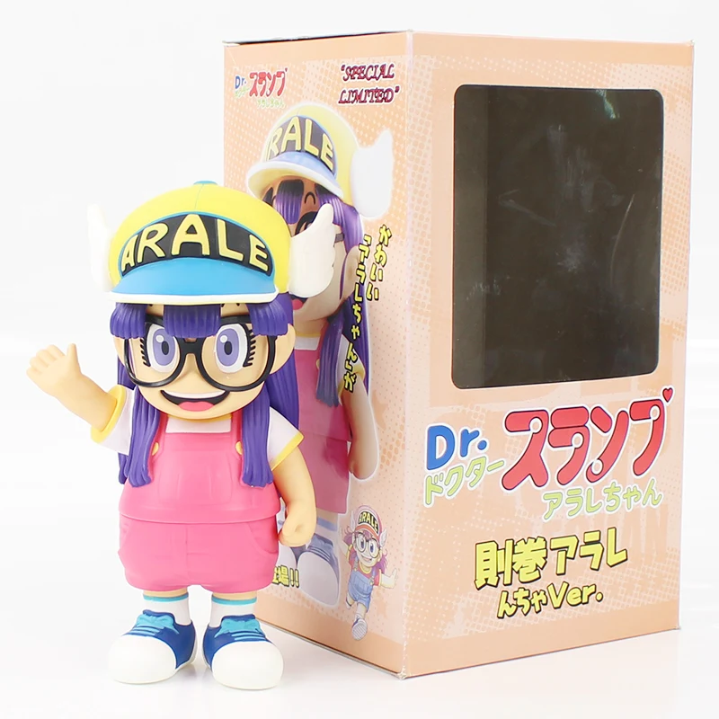 20 см аниме мультфильм Dr. Slump Arale с фекалиями ПВХ фигурка модель игрушки
