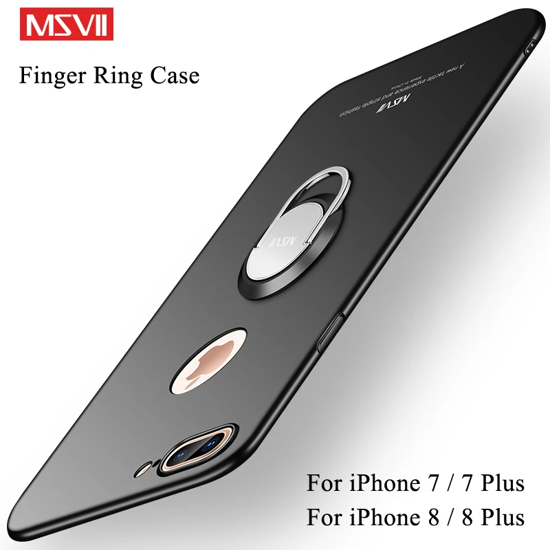 MSVII чехол для iPhone 7 Plus роскошный матовый Apple 8 металлический автомобильный