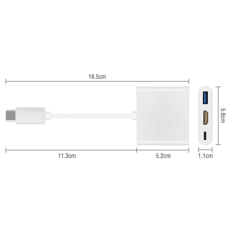 Адаптер HDMI type C для переключателя NAND концентратор USB-C к HDMI мини-Док-станция HD передача для компьютера аксессуары MacBook телефон