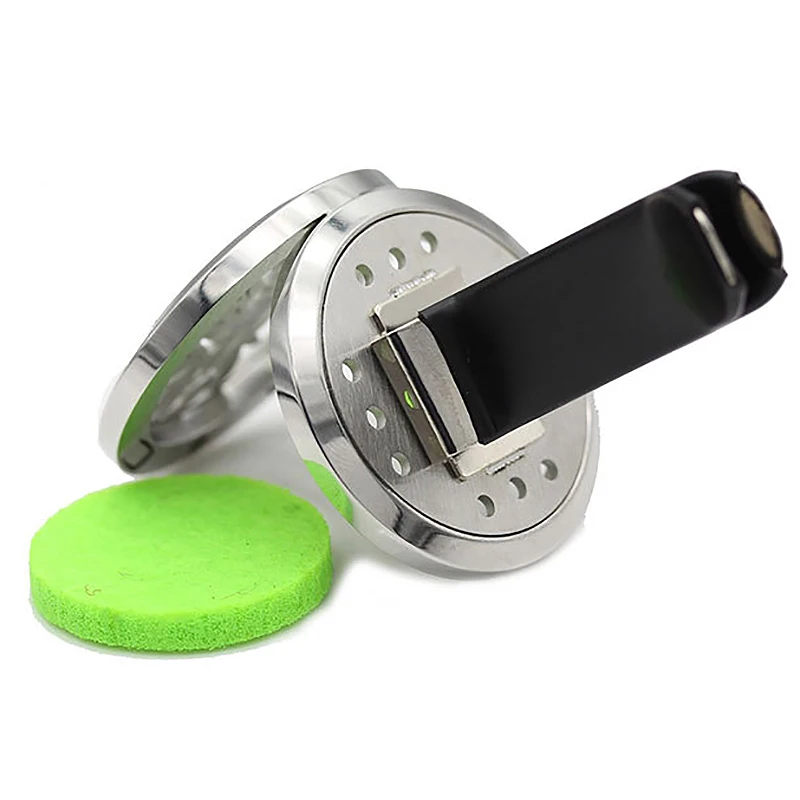 Автомобильный Ароматерапевтический диффузор для эфирного масла с 10 сменными