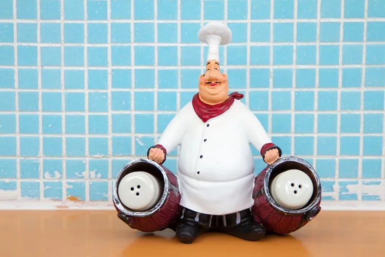 Полимерная кукла шеф повара Кухонное украшение самый большой 15*10*27 см|kitchen decorative