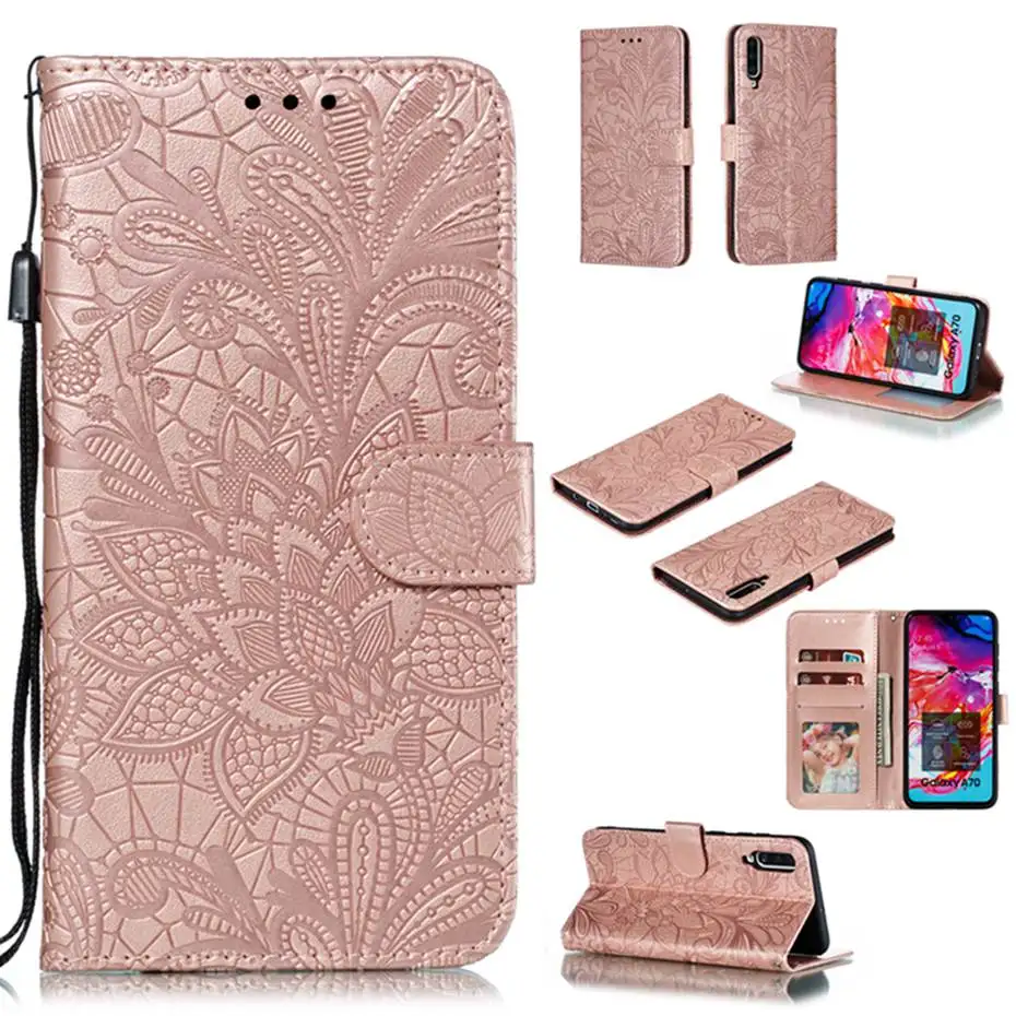 Чехол из искусственной кожи с защелкой для samsung Galaxy A10 A20 E A40 A30 A60 A70 M10 M20 S10 5G S9 A5 A6 A7 A9 J4 J6 плюс Чехол-бумажник