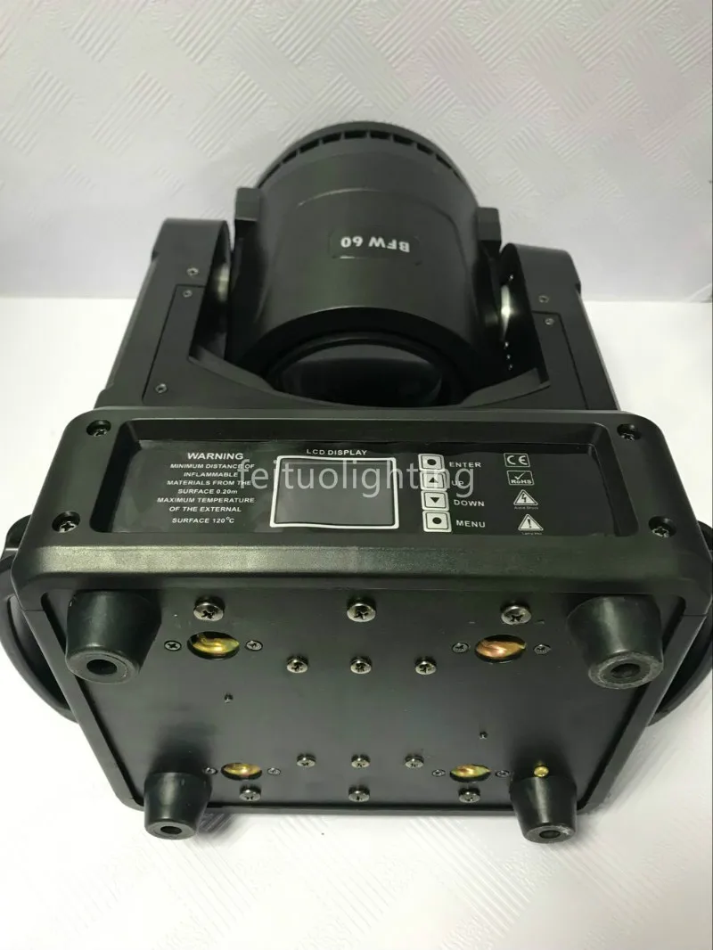 2 шт./лот светодиодный 60 Вт Zoom Moving Head свет электронные пятна 3в1 RGBW 4в1 США сценический зум движущаяся головка с Gobos для DJ Disco