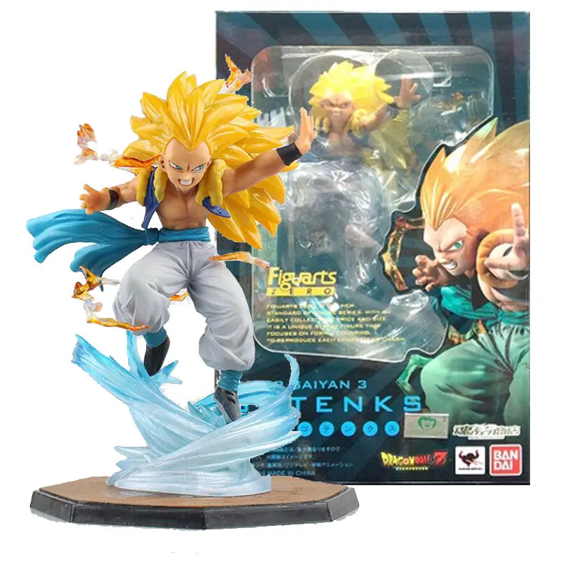 Bandai Figuarts Zero тамаши Dragon Ball Z Son Goten стволы Gotanks Super Saiyan фигурка Коллекционная модель