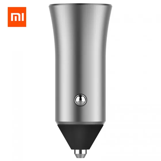 Оригинальное автомобильное зарядное устройство Xiaomi с USB быстрая зарядка Qualcomm