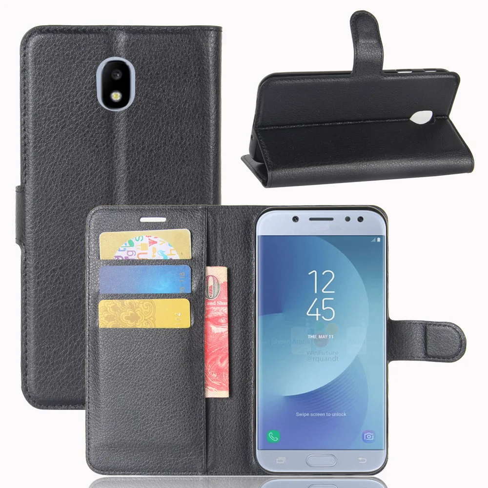 Чехол для телефона Samsung Galaxy J3 2017 Европейская версия откидная Обложка на заднюю