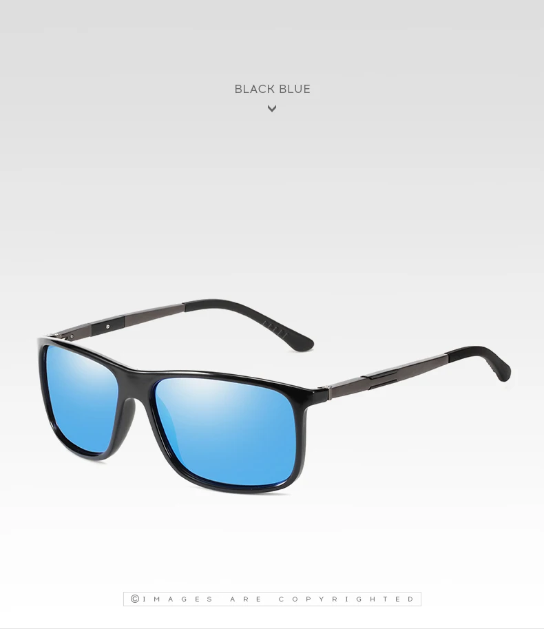 Европейские и американские модные квадратные солнцезащитные очки