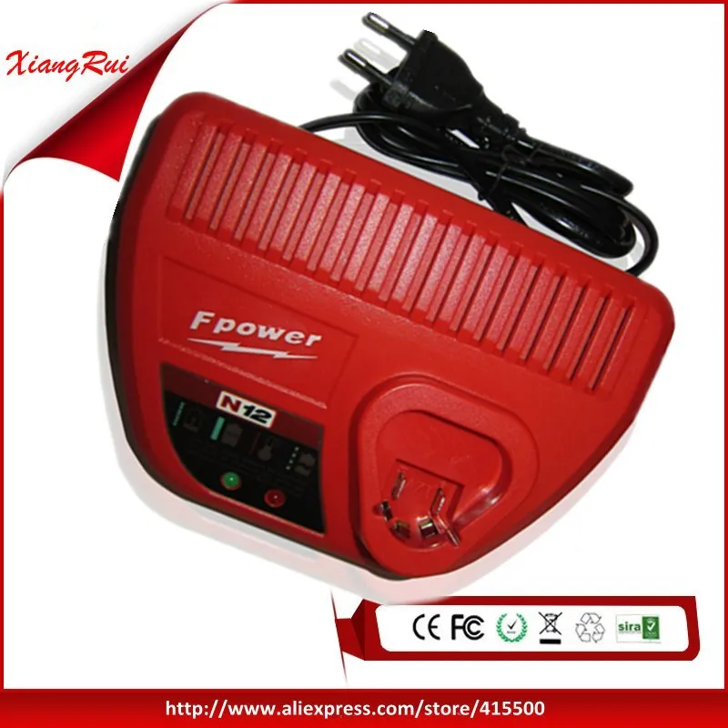 Зарядное устройство для Li Ion аккумуляторов Milwaukee M12 12 В 48 59 2401 11 2402|battery charger|us