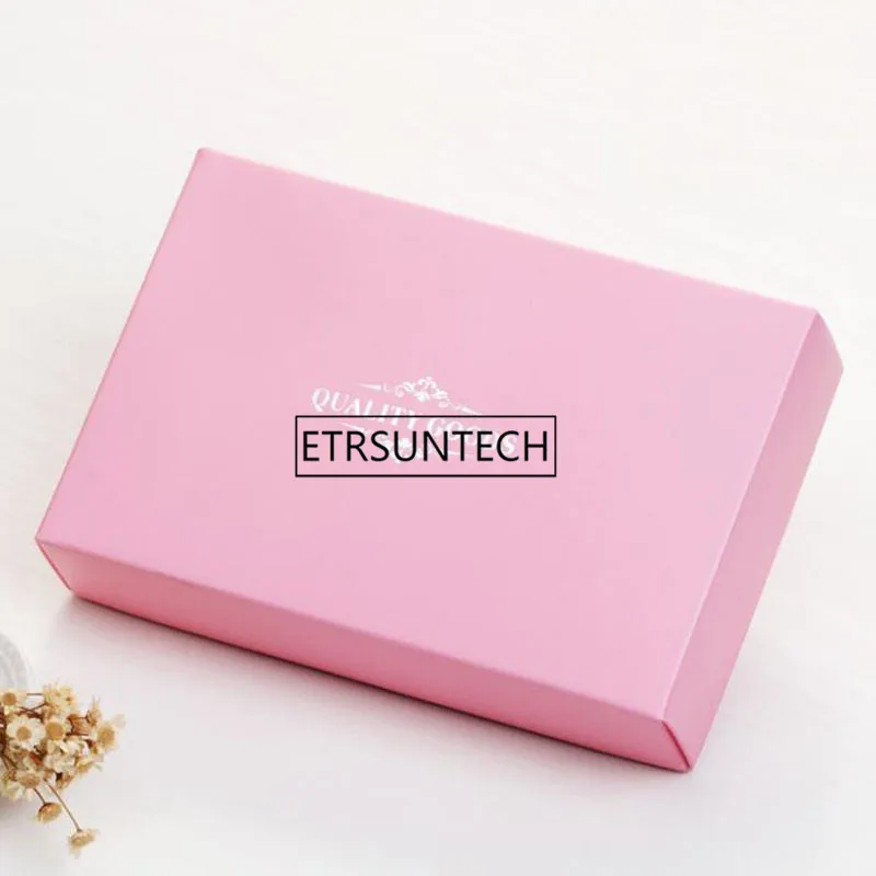 100 шт подарочная упаковочная коробка картонная бумага Подарочная бумажная с