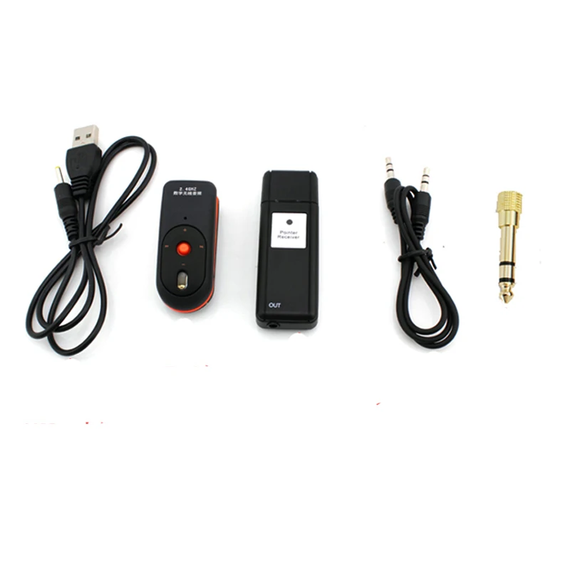 OXLasers 2,4G гарнитура беспроводной микрофон с ресивер Mini-USB для Конференции обучения речи на громкоговорителе МегаФон