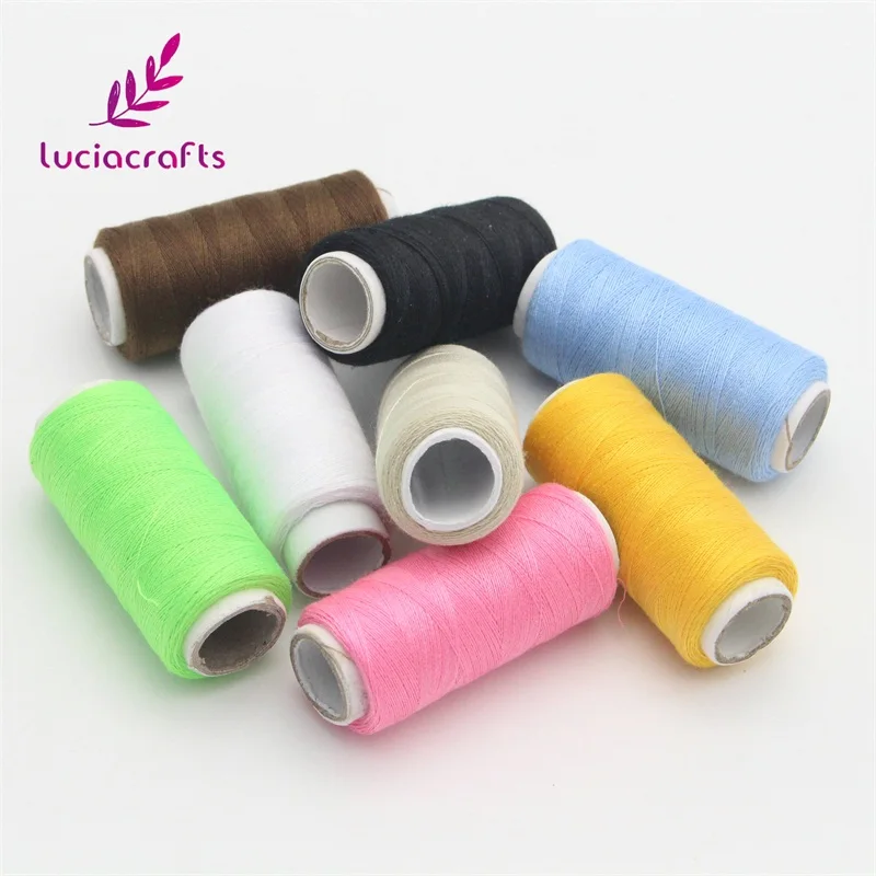 Lucia crafts 1 рулон 5,5*3,2 см полиэфирные швейные нитки набор крепкие и прочные швейные нити для вышивания ручная работа W0806