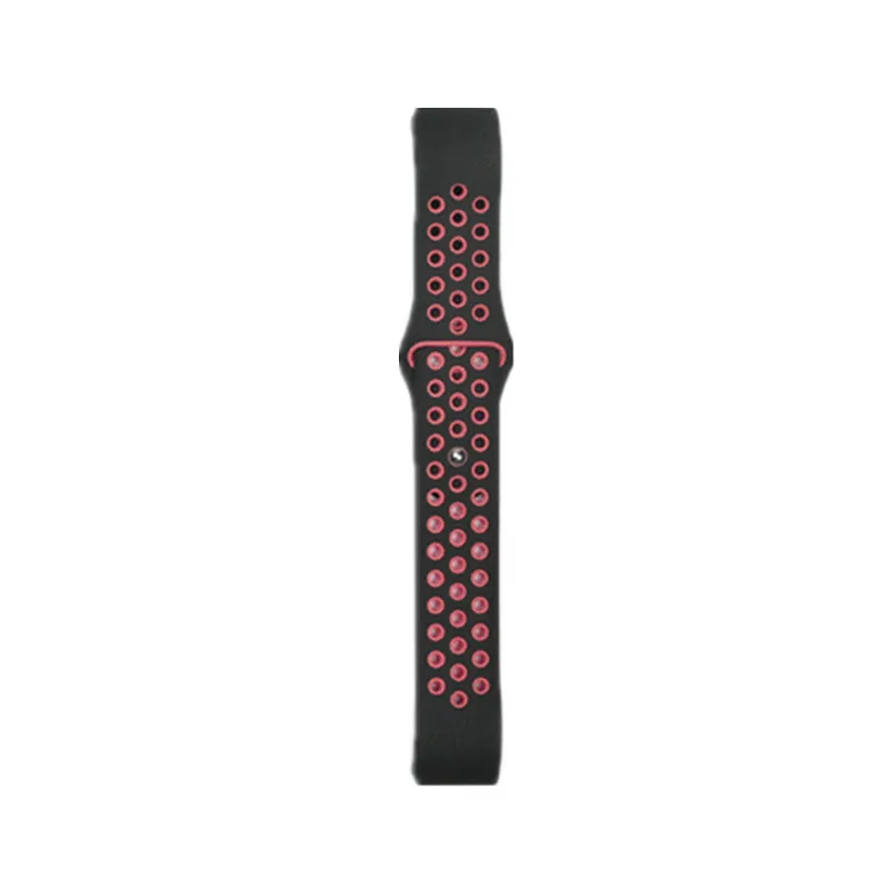 A Регулируемый сменный ремешок для спортивных часов Ремешки для FitBit Charge 2 Силиконовый Браслет Smartwatch фитнес-браслет - Цвет: A