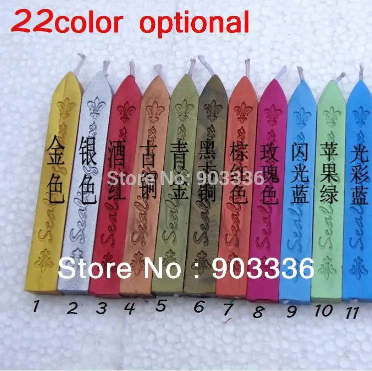 

Wholesale Mixed Color High Quality Seal Wax Free Shipping