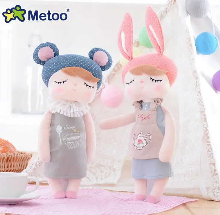 43cm/36cm Metoo Angela restoring ancient clothing stuffed toys sleep baby doll plush toy Children girls Christmas birthday gift | Игрушки и
