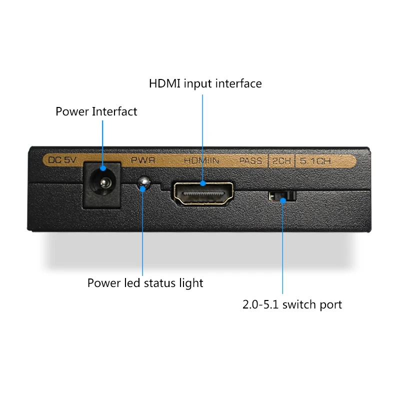 Wiistar 1080P HDMI к HDMI Оптический SPDIF+ RCA L/R аудио экстрактор конвертер Suppport 5,1+ RCA L/R аудио видео