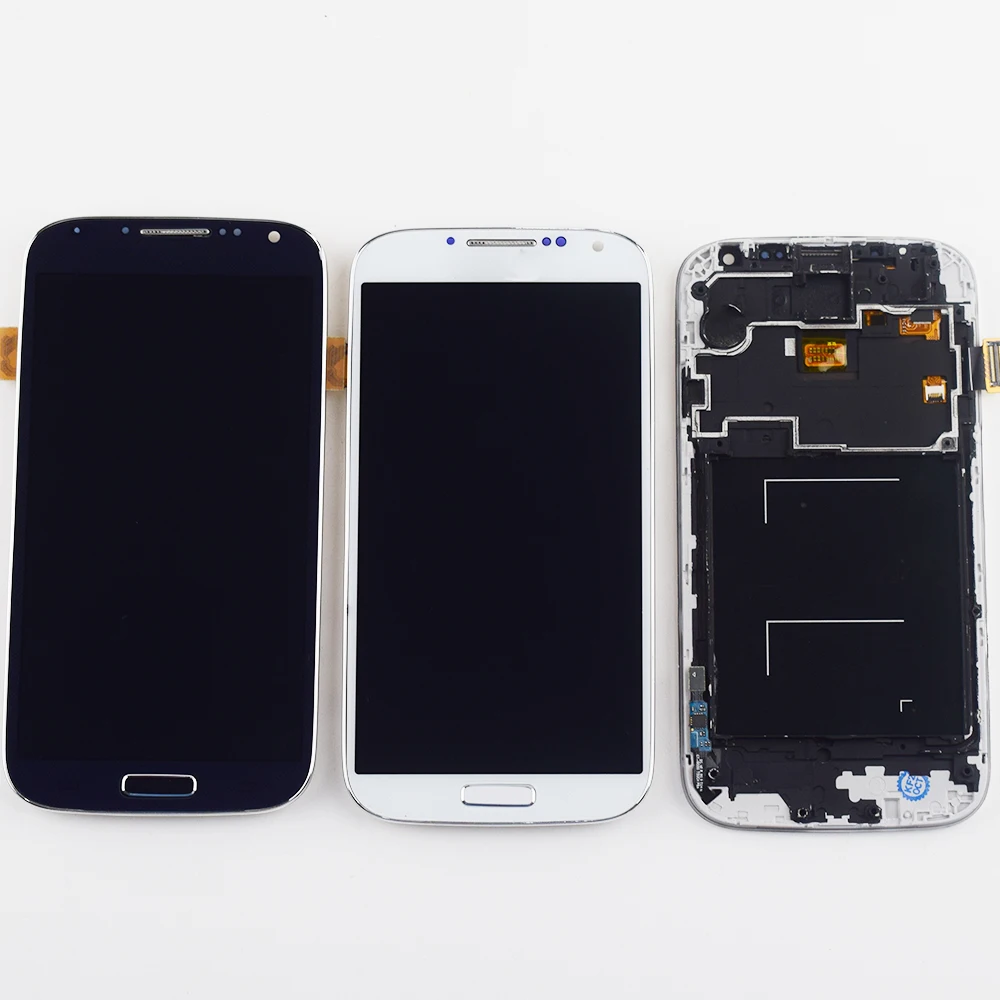 Для Samsung Galaxy S4 дисплей сенсорный экран дигитайзер в сборе для ЖК I9500 дисплея I9505