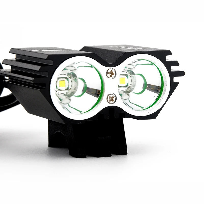 10 шт./лот SolarStorm X2 CREE XM-L 5000Lm Водонепроницаемый светодиодный велосипедный светильник головной светильник лампа вспышка светильник