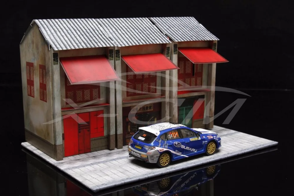 Зумер Миниатюрные модели автомобилей модель сцены Rua Da Felicidade, Макао, 1: 64
