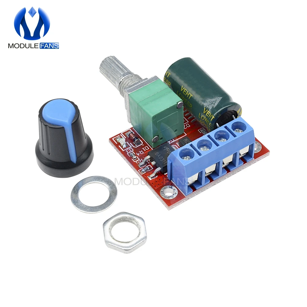 Светодиодный PWM контроллер двигателя постоянного тока плата управления