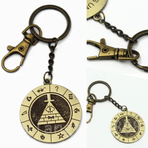 OHCOMICS Горячая Аниме Гравитация Фолс шифр счета босс металлический брелок