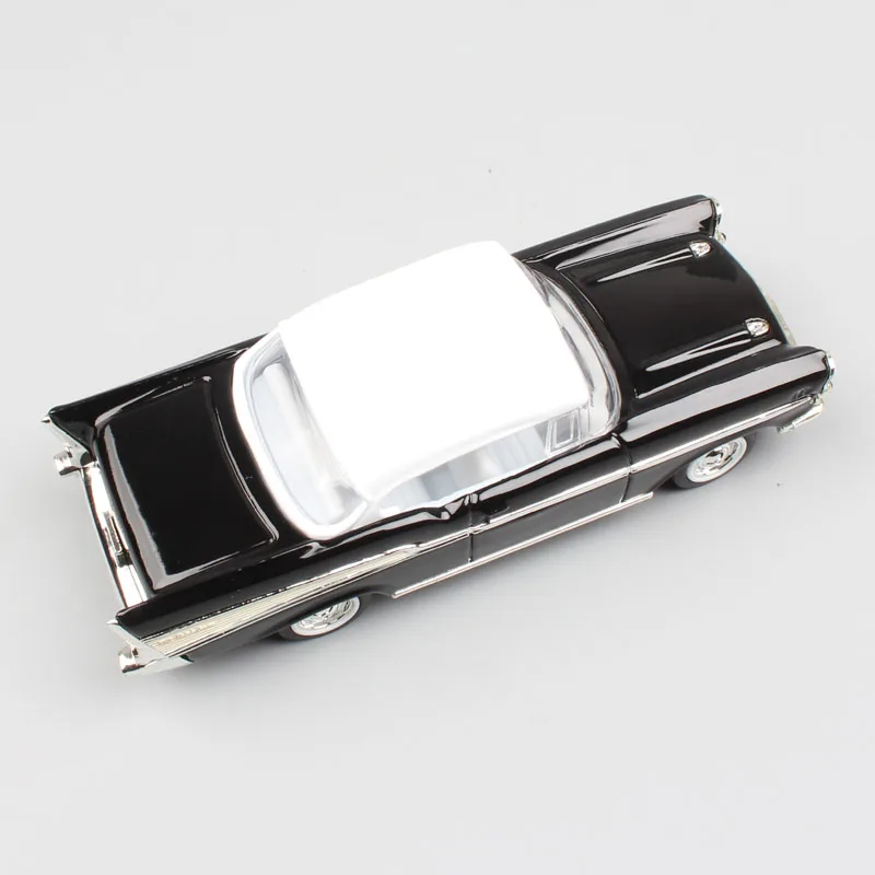 1/43 масштаб дорожный знак Ретро 1957 Chevrolet Bel Air Hardtop coupe автомобиль металлический литой модель-копия игрушки для детей