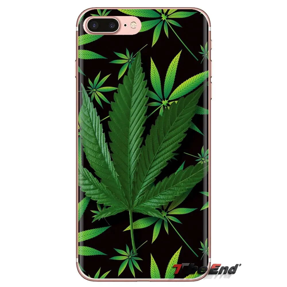 Smoke Weed Pot Leaf Attack Design For Oneplus 3T 5T 6T Nokia 2 3 5 6 8 9 230 3310 2.1 3.1 5.1 7 Plus 2017 2018 Silicone Bag Case |