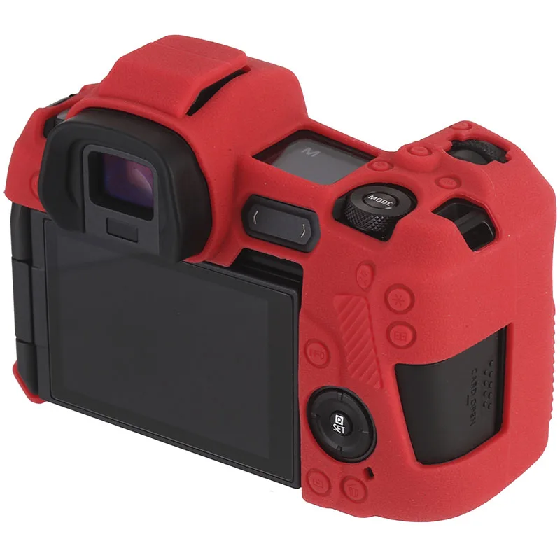 Мягкий силиконовый резиновый защитный корпус для камеры Canon EOS R чехол |