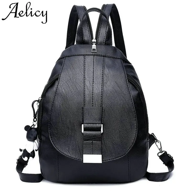 Aelicy Модный женский рюкзак унисекс сумка многофункциональная двойного