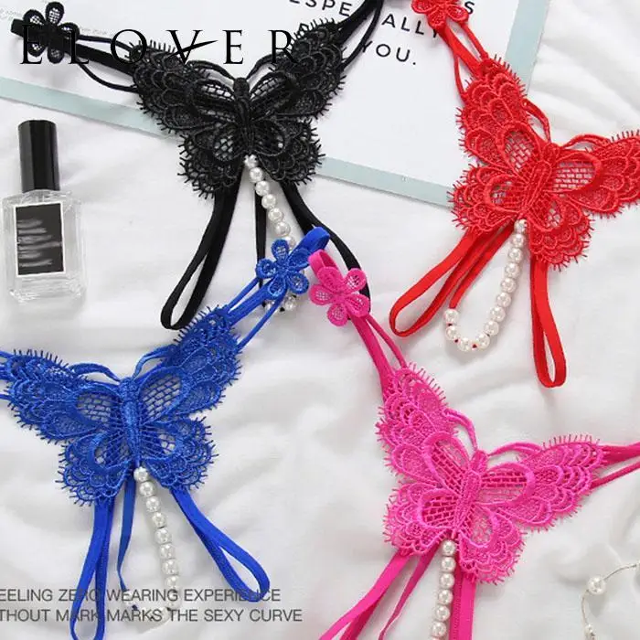 Elover бабочка женское сексуальное нижнее белье с вышивкой соблазнительное