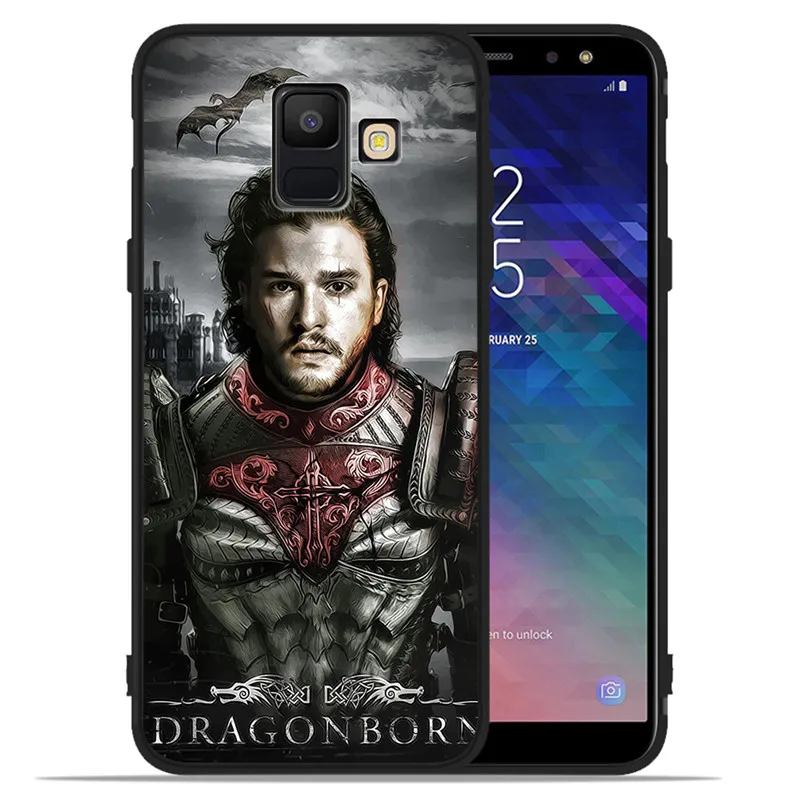 Игра престолов Daenerys Дракон Джон для samsung Galaxy A9 A8 A7 A6 A5 A3 J3 J4 J5 J6 J8 плюс чехол для телефона чехол Coque Etui мягкий