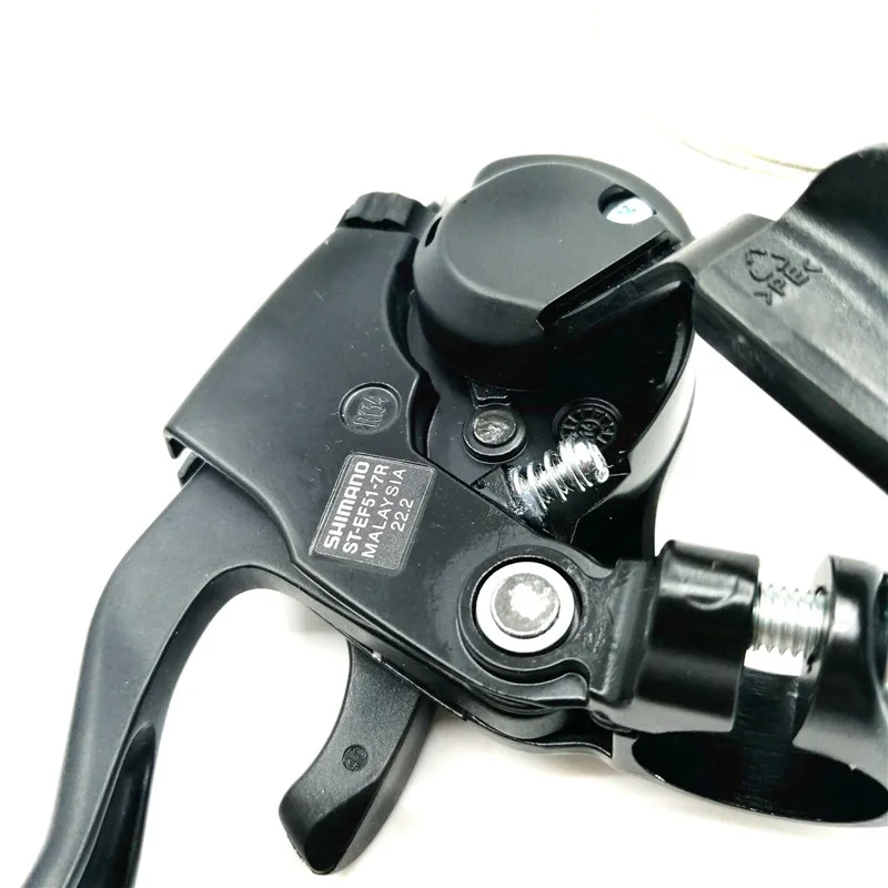 Оригинальный SHIMANO ST EF51 7/8 Скорость сиамские Переключатель скоростей Рычаг