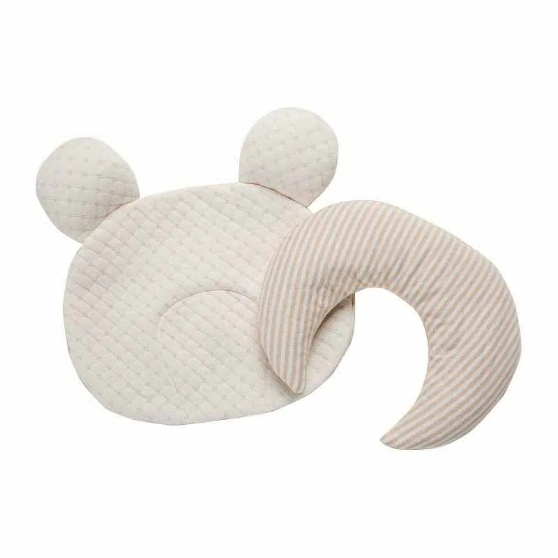 От 0 до 1 года новорожденных подушка для младенцев из латекса для ChildrenPillow головы подушка с поддержкой шеи подушки для сна защиты головы