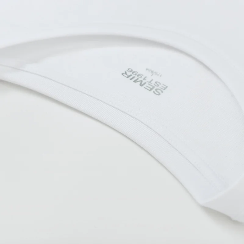 Мужская футболка с коротким рукавом SEMIR Корейская хлопковая Футболка круглым