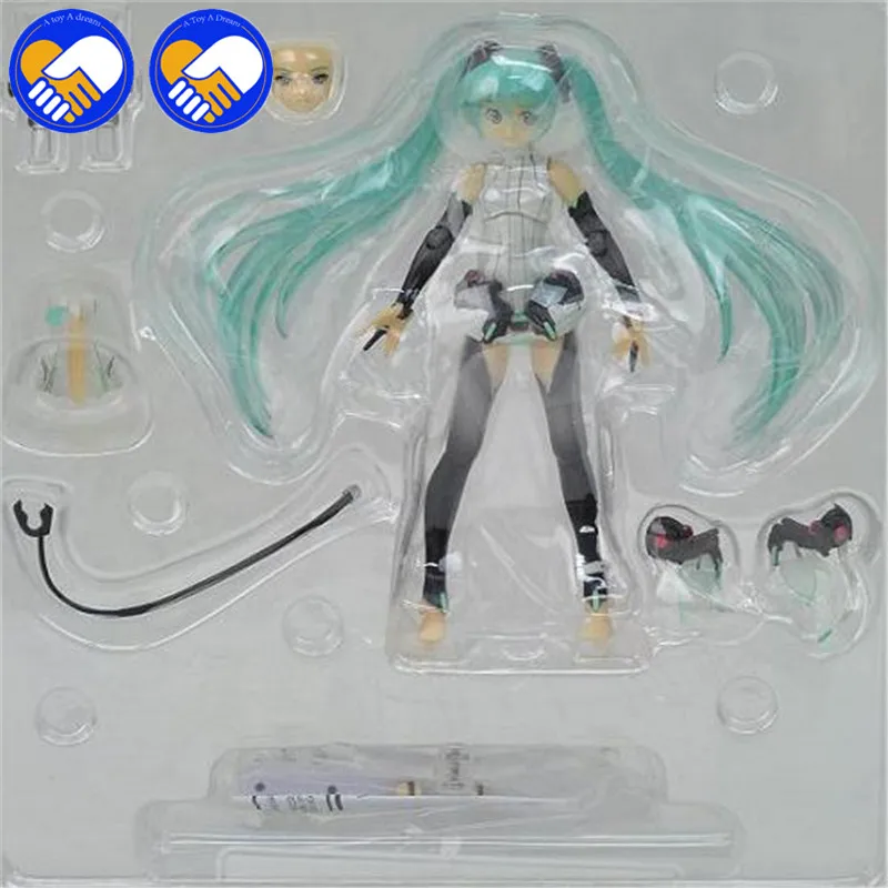 Игрушка мечты 15 см подвижная Аниме Фигурка Хацунэ Мику добавит Figma #100 модель
