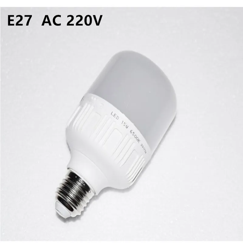 Светодиодный светильник E27 220V 240V лампа Smart IC Power 5W 10W 15W 20W 30W 40W 50W высокой яркости
