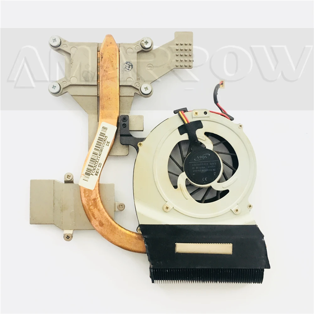 Оригинальный кулер для охлаждения процессора ноутбука TOSHIBA L600D 09S L600|Охлаждающие