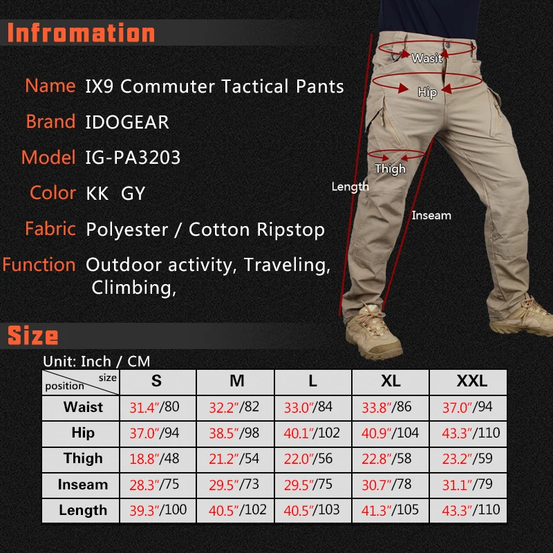 IDOGEAR IX9 рабочие тактические штаны охотничьи боевые брюки для страйкбола camoflage