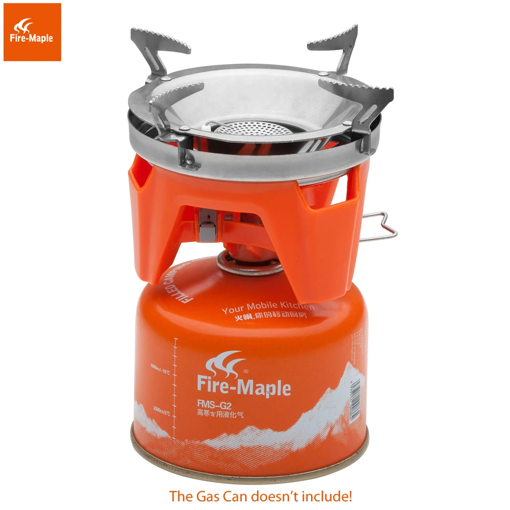 Огонь Клен X2 открытый газовая плита горелки компактная система приготовления