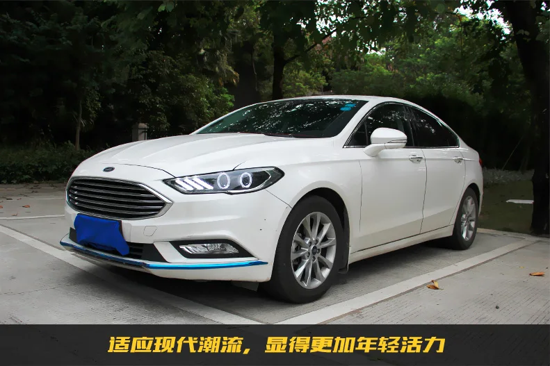 D-YL Автомобиль Стайлинг для Mondeo фары Fusion светодиодный фары оригинальные DRL Биксеноновые линзы Высокая Низкая головка луча лампа