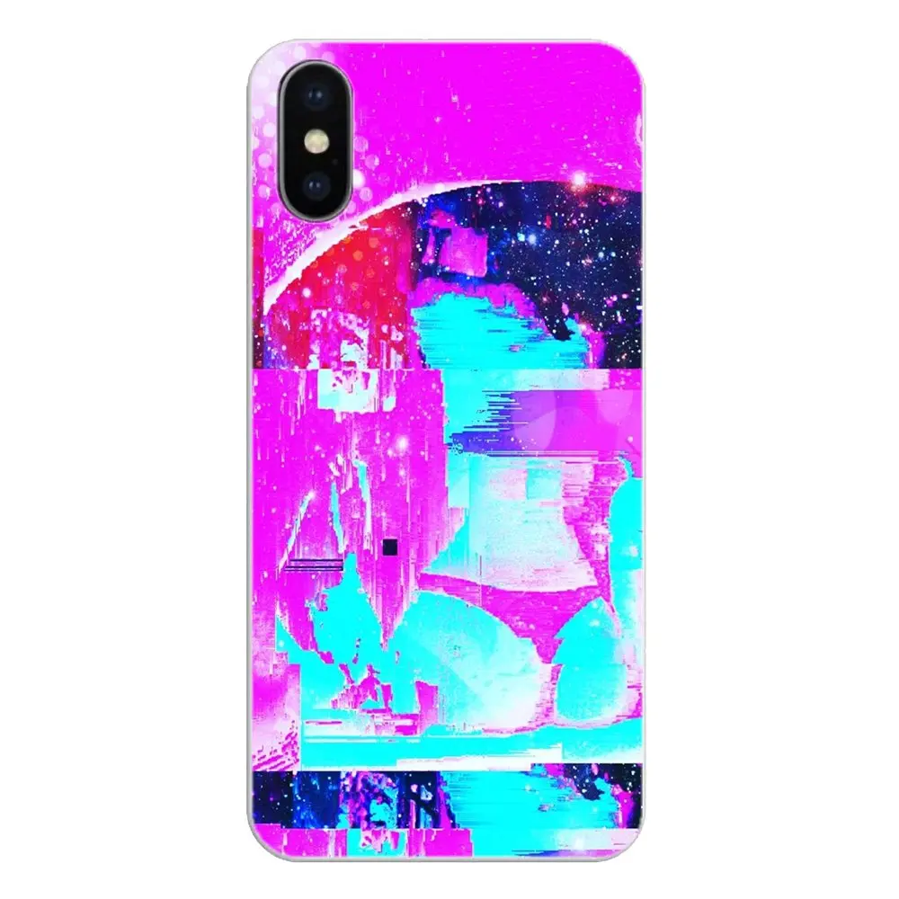 Прозрачные мягкие чехлы для Huawei P20 Lite Nova 2i 3i 3 GR3 Y6 Pro Y7 Y8 Y9 Prime 2018 2019 эстетика vaporwave |