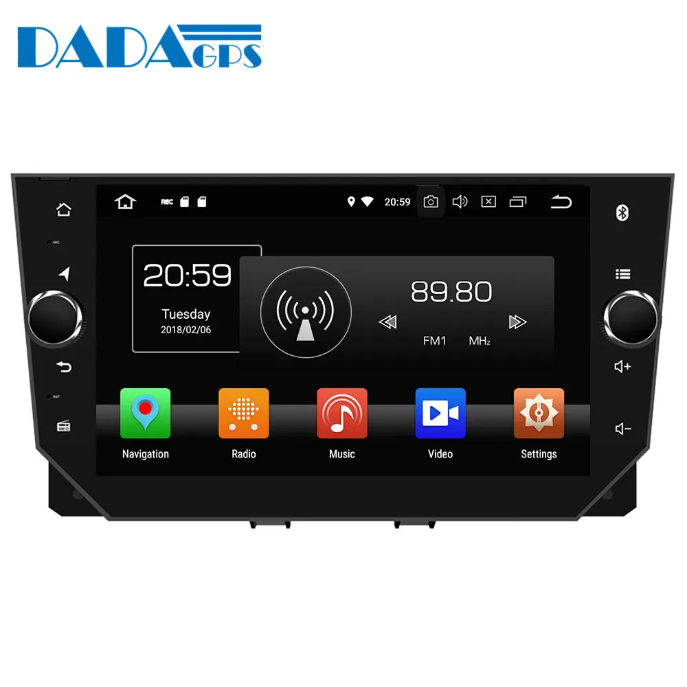 Автомобильный мультимедийный плеер 9 &quotAndroid 8 0 с восьмиядерным процессором 4 ГБ 32