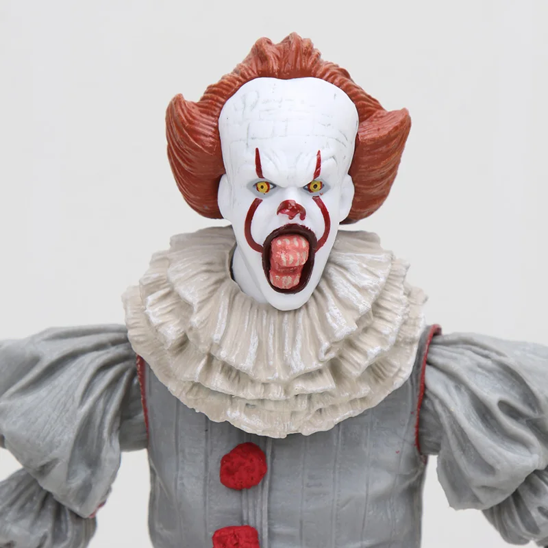 18 см NECA Stephen King's It пеннивайз Джокер клоун ПВХ экшн Фигурки игрушки куклы игрушка
