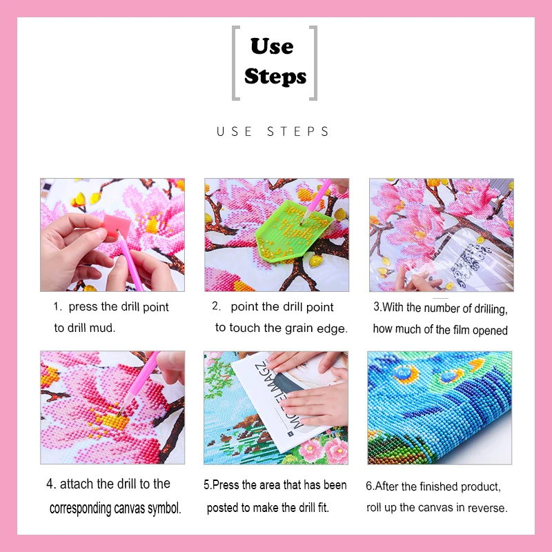 Алмазная вышивка полная алмазная живопись жираф радужный узор 5D сделай сам