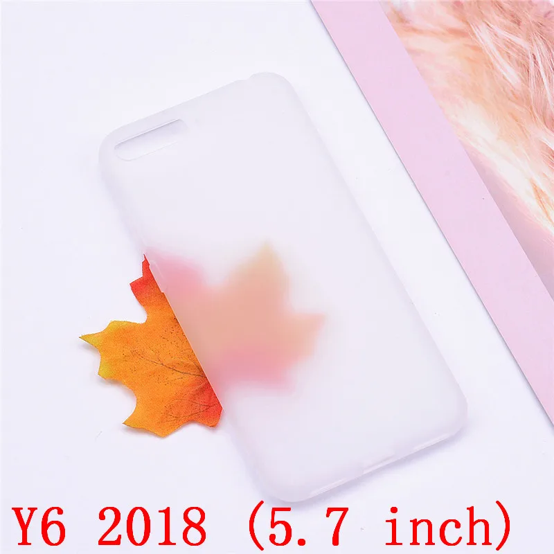 Huawei Y6 Мягкий силиконовый чехол, карамельный цвет, чехол для huawei Y6 PRIME, милые Чехлы, TPU, задняя крышка, huawei Y6 Prime, чехол s