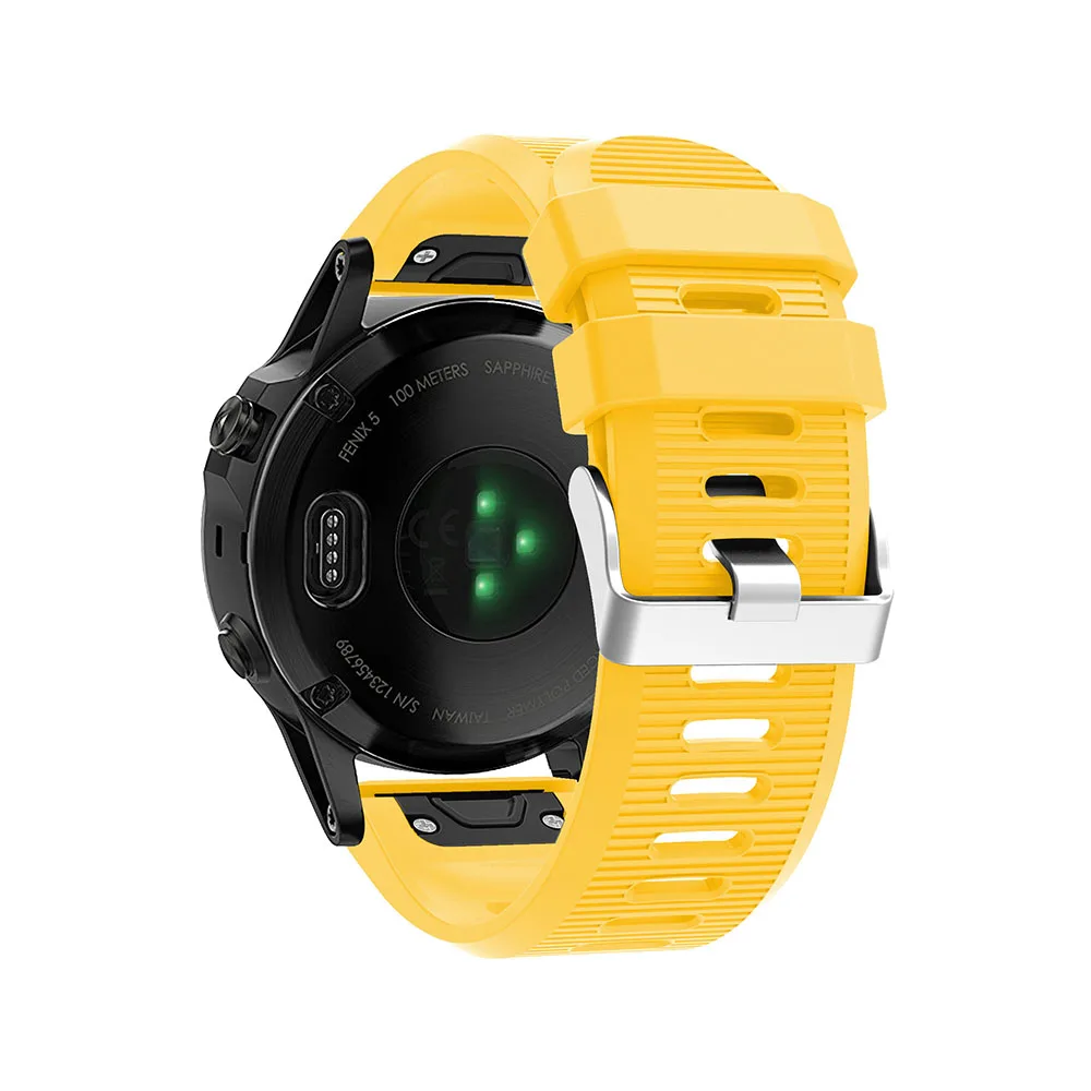 Силиконовый ремешок для наручных часов Quick Release easy fit для Garmin Fenix 5X/5 Xplus/Fenix 3 3HR Замена 26 мм спортивный модный ремешок для часов