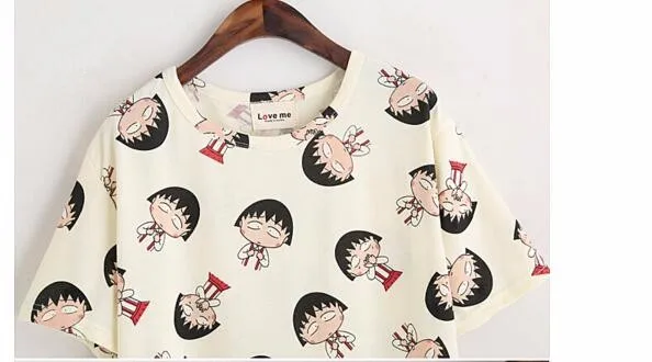 Женская футболка с круглым вырезом коротким рукавом и принтом|fashion women t shirt|womens