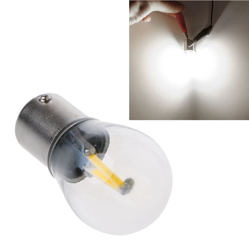 2018 Running Light White DC12V 1156 P21W Ba15s Lamp LED COB | Car Headlight Bulbs(LED)